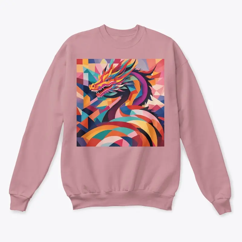 Abstract Dragon Art