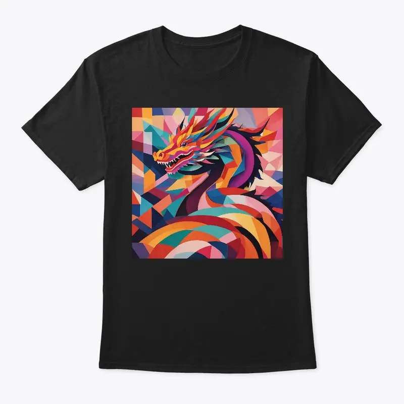 Abstract Dragon Art