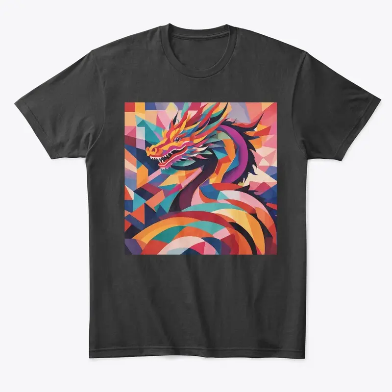 Abstract Dragon Art